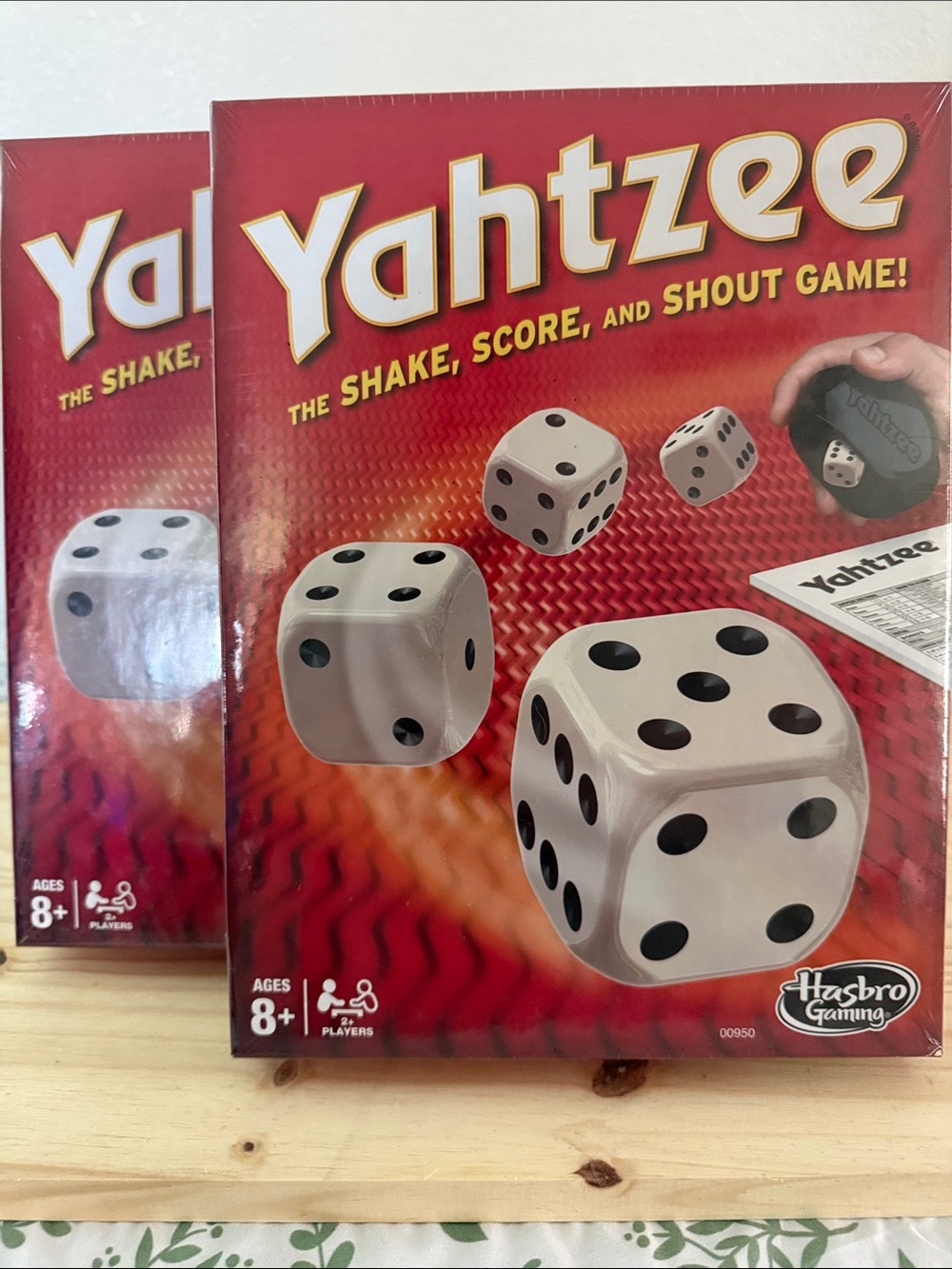Hasbro Yahtzee Dice Game - Red Packaging
